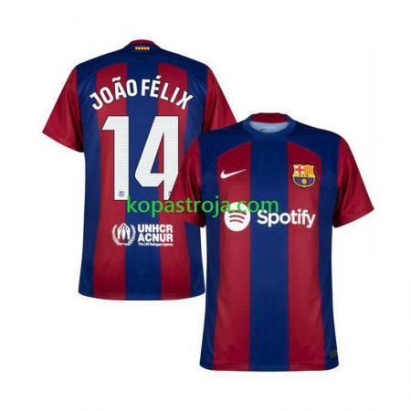 Billiga Fotbollströjor FC Barcelona Joao Felix 14 Hemma tröja 2023/24 Kortärmad